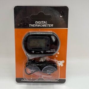 NWT Digital Aquarium Thermometer Fish Tank Water‎ Terrarium Temperature